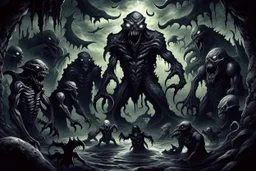 dark realm of nightmare creatures