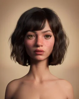 Realistic image, hybrid sexy woman body with muppet Sesame Street head, portrait, concept art, smooth, unreal engine 5, god lights, ray tracing, RTX, lumen lighting, ultra detail, volumetric lighting, 3d, finely drawn, high definition, 4k.