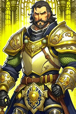 legendary hero paladin victorian