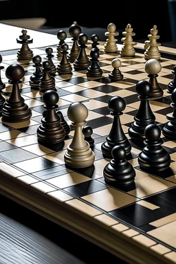 Titelbild für Arbeit: Schachspiel und der Einfluss auf die kognitiven Fähigkeiten