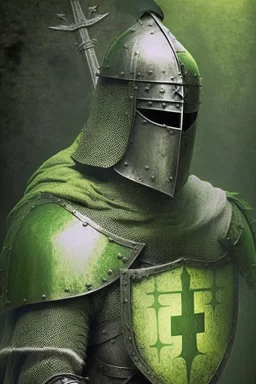 crusader holy light olive green dark medieval TambsTV knight