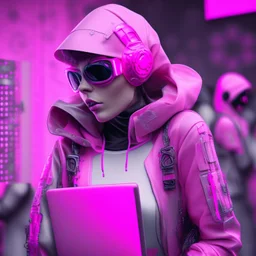 cyber party pink