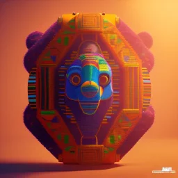 kente scene, thread, embroidery, octane render, high detail
