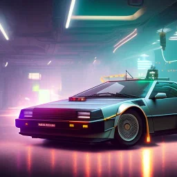 cyberpunk army DeLorean,cyberpunk 2077,center composition, ultra realistic,shiny, smooth, studio quality, octane render, Surrealism, Triadic colour scheme,glow-stick, god rays, ambient lighting,nightclub lighting, polaroid, 100mm, --ar 1:1 --v4