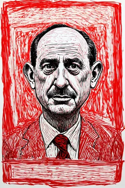 Frustrated Artistic Dreams; in the style of Philip Guston