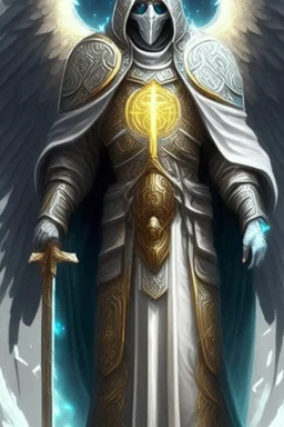 ancient prophet archmage celestial armor faceless hard armor demigod being manyhands