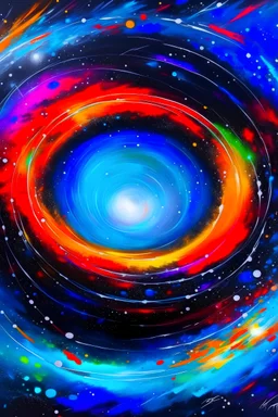 unseen painting arts of universe beyond the limits