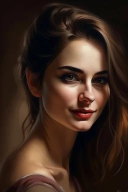 Portrait of beautiful woman