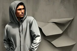 Modern Fisherman in hoodie by Andrea del Sarto