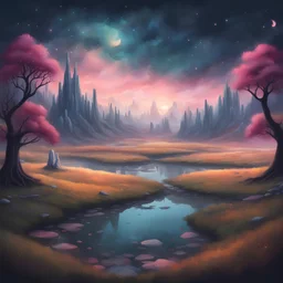 magical sadness landscape