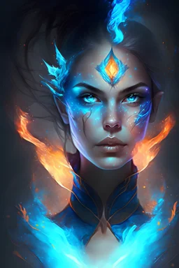 Magic avatar woman