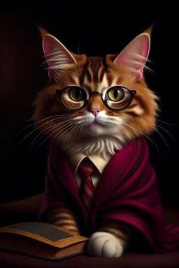 harry potter as a cat