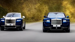 Rolls Royce Cullinan X Bugatti Veyron Hyper Sport Fusion