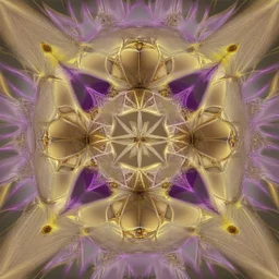 golden robot electric heart with tree wings