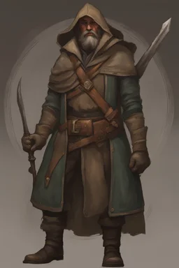 Medieval Mage Hunter rogue