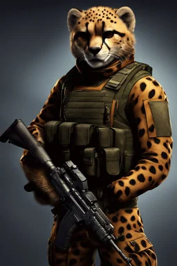 Bf4 russian engineer but it's furry cheetah