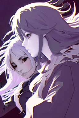 a striking profile picture of the iconic characters Howl and Sophie. They will be depicted in a style that blends the best of anime and graffiti, giving the artwork a unique and eye-catching appeal.