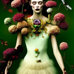 Goddess of Floral Decay by James C. Christensen photographed by Tim Walker