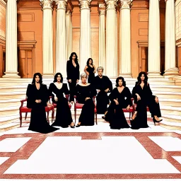 The members of the United States Supreme Court are all Kardashians.