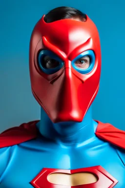 super hero without face mask