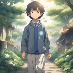 Image. The child used his wealth and influence to achieve major positive changes in society, such as protecting the environment and providing education and health care for all. Anime