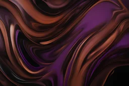 Brown, black, and purple abstract painting