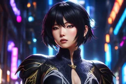 Hot Asian in 8k solo leveling shadow artstyle, silk theme, spider costum, short black hair, mouth cover, dynamic pose, oshare kei, hurufiyya, rtx , neon lights, intricate details, highly detailed, high details, detailed portrait, masterpiece,ultra detailed, ultra quality