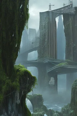 "planet of the apes" overgrown manhattan