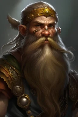 Fantasy dwarf, long beard