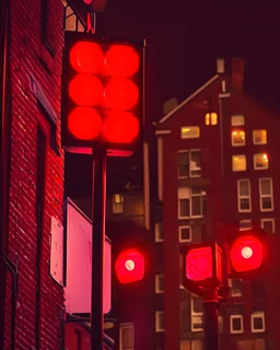 red light district