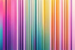 minimal clean thick vertical lines each line has different colour creating nice colour gradients representin modern summer