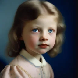 model lindsey wixson as a toddler, autochrome, diastema