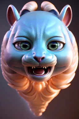 Alien Komainu,pixar style,Disney style , photorealistic face, highly detailed, 8k, post-processing, epic composition, sharp focus, unreal engine, octane render