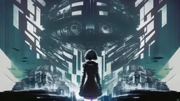 intimidating imposing dark dystopian. global thought prison. weaponized brAIN WAVES. cognitive espionage. interstellar mental surveillance. blockbuster film still billion dollar budget distinct exact precise striking bold high contrast bestselling world class beautifully illustrated anime with a subtle nod to vintage popular mechanics pictorials