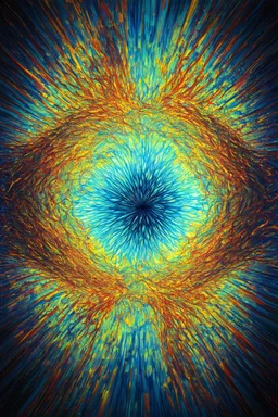 breaking the fourth wall of existence; surreal optical art