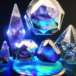 transparent crystal, crystallized,Holographic Simulation,elemental overflowing,raw sapphire with labradorite impurity, iridescent prismatic refraction, product studio shot, cinema lighting, cinema 4d, octane render, 3d render, in great detailed,fantasy art, photo realistic, shinening light,moonstone crystal bird, iridescent, shine, epic,Fibonacci