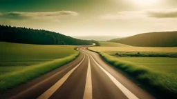 An image representing the journey of self-development and personal growth, depicting a long road stretching forward, symbolizing the sustainable path towards achieving personal goals and enhancing individual capabilities. The image conveys self-improvement and the pursuit of continuous enhancement through the fundamental steps presented in the article.