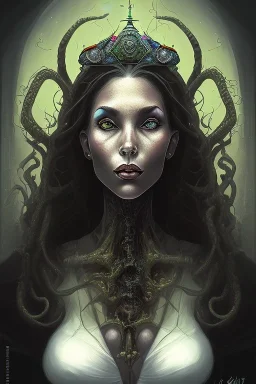 A portrait of a witch by H P Lovecraft