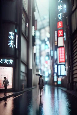 Foto de calle de tokio ultra realista