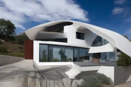 knife shaped house