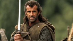 Mel Gibson , braveheart movie,details