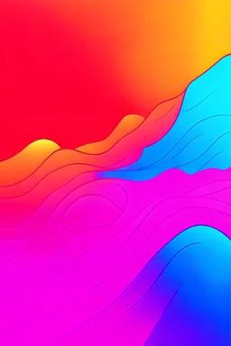 Simple abstract background, colorful with topography