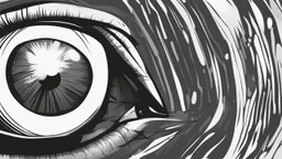comic style, eye