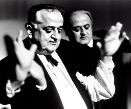 Angelo Badalamenti dancing in heaven while listening to David Lynch on the radio