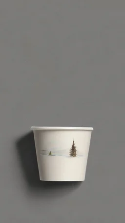 A coffee cup with Sycamore Gap on it