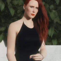 simone simons vocalist with poison ivy body