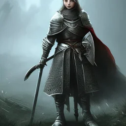 dark souls style, female knight