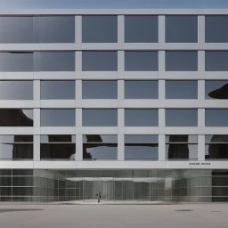 The museum's exterior facade is made of modern mirrors