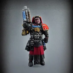 Scottish space marine in a kilt