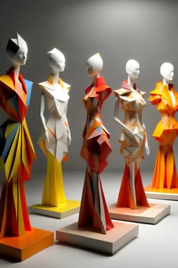 Three-dimensional models for fashion design to develop visual-spatial perception